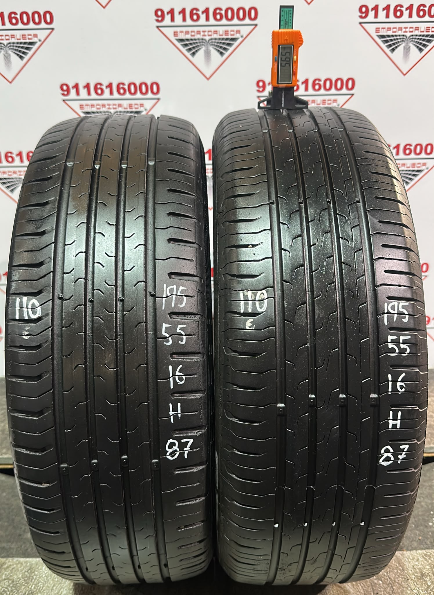 CONTINENTAL  USADO  195/55 R16 87 H